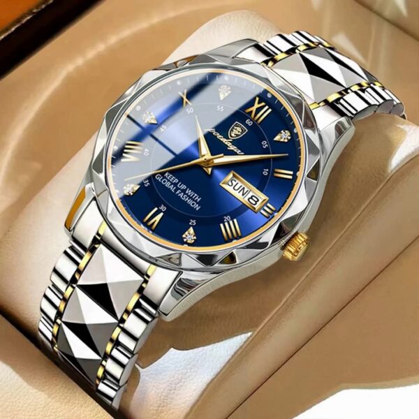 Diamond Cut Watch For Men